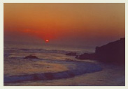 Our local sunset